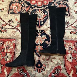 Camper Black Serena Knee-High Boots